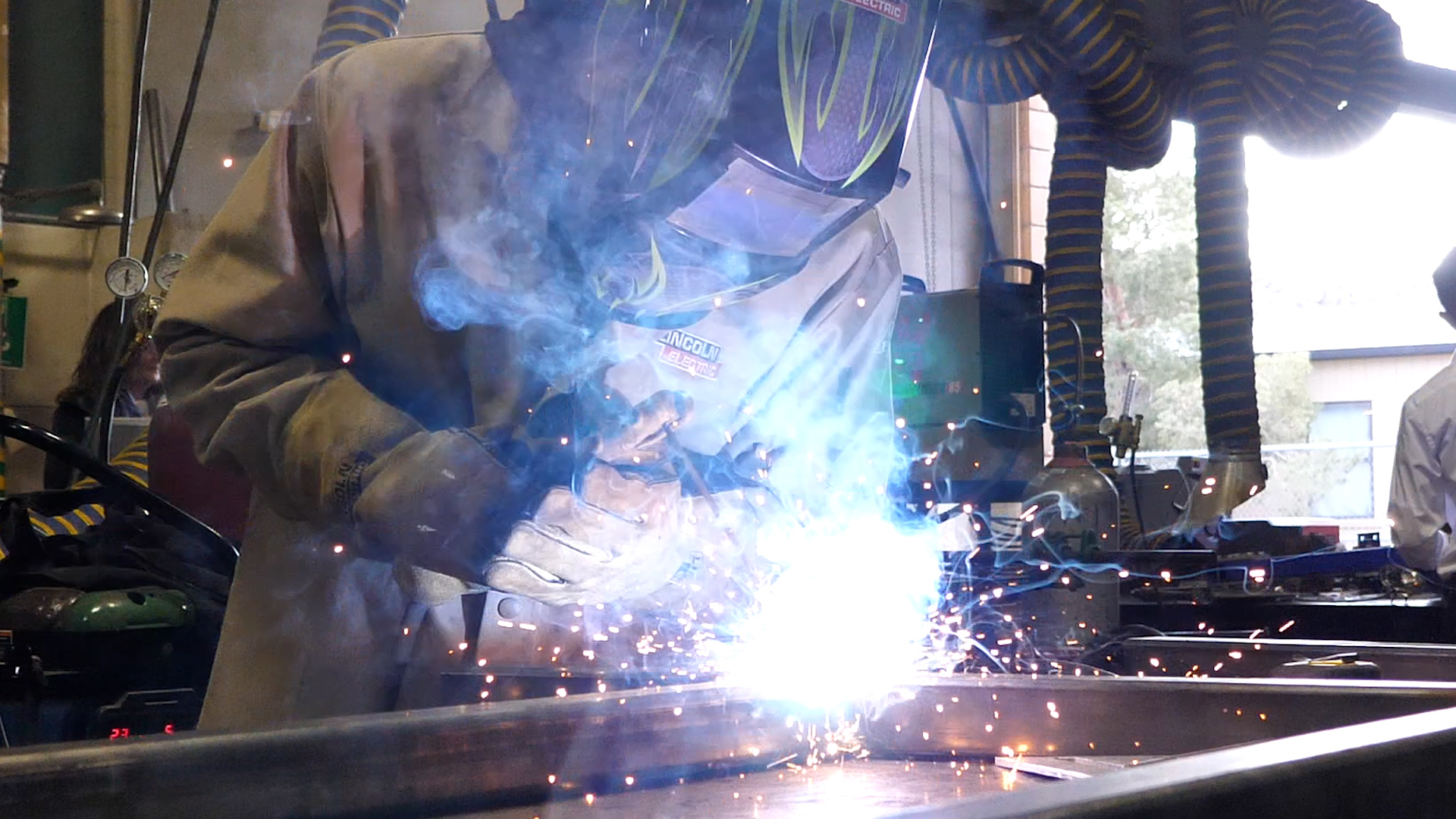  welding sparks